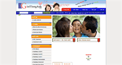Desktop Screenshot of gioitienganh.com